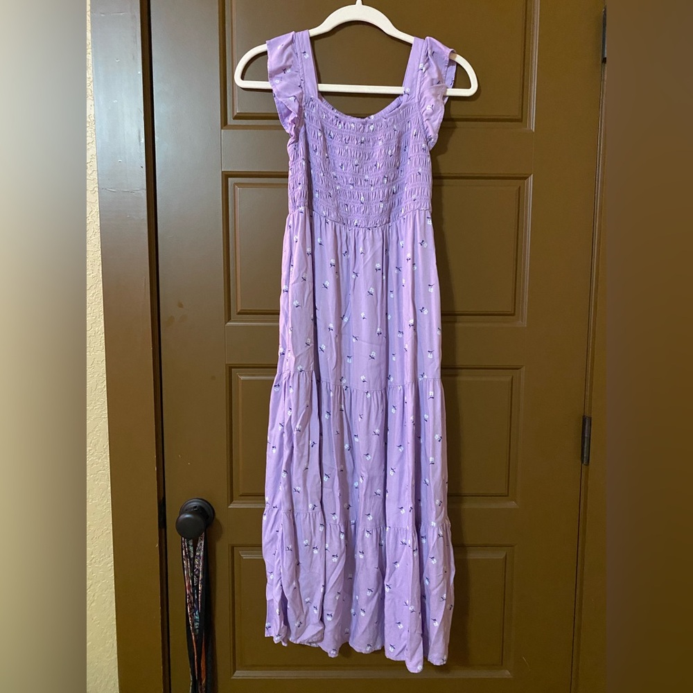 Cat & Jack Purple Floral Dress